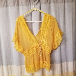Lace cover up